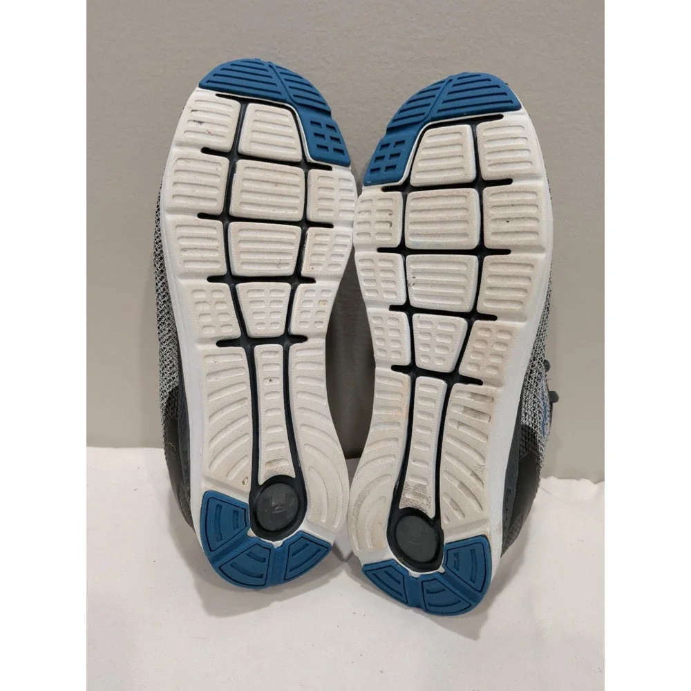 Under Armour Charged Impulse Men's Sneakers Athletic Shoes Gray Blue White 8.5